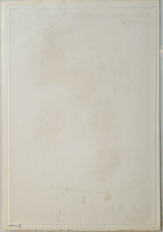 Imprint from Dorian Gray’s Stomach by Jim Dine, 1968 (view 5)