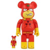 The Simpsons Radioactive Man 400% + 100% by BE@RBRICK, 2022
