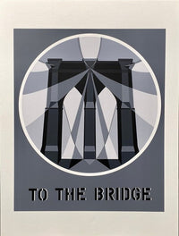 To The Bridge by Robert Indiana, 1997