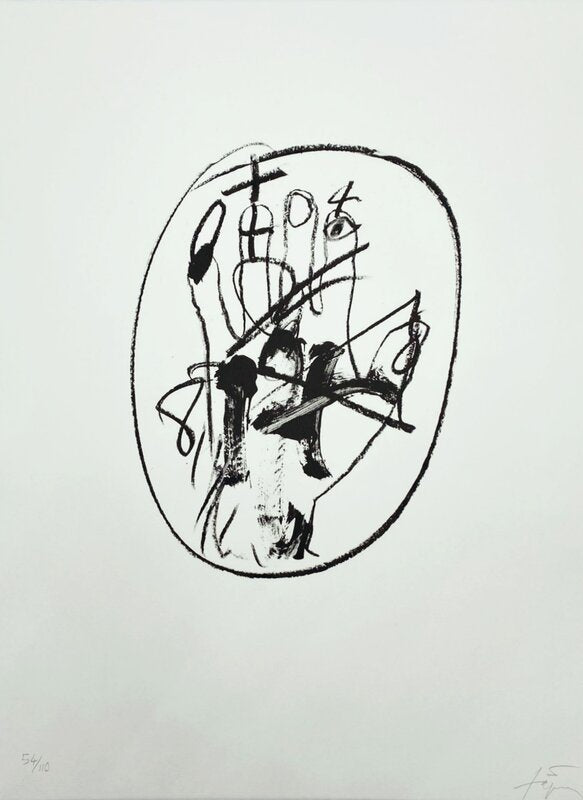 Untitled by Antoni Tàpies, 1986