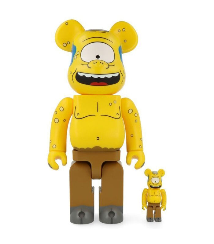 Bearbrick Cyclops (The Simpsons) 400% + 100% by BE@RBRICK, 2021