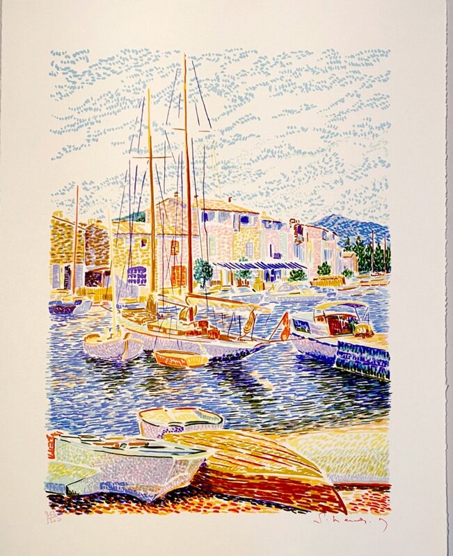 Port Grimaud by Serge Mendjisky, 1969