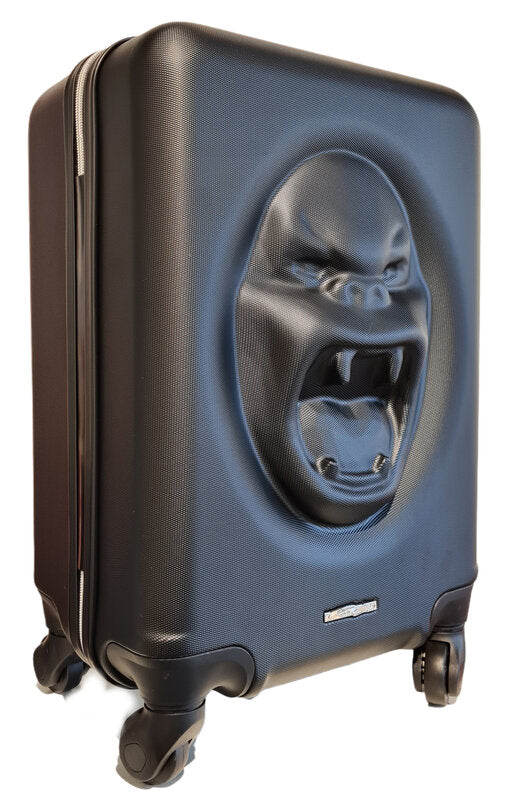 Kong Escape Suitcase (Black & Silver) by Richard Orlinski, 2020 (view 2)