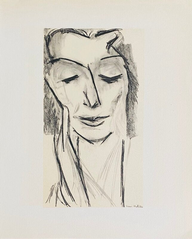 Femme timide by Henri Matisse, 1954