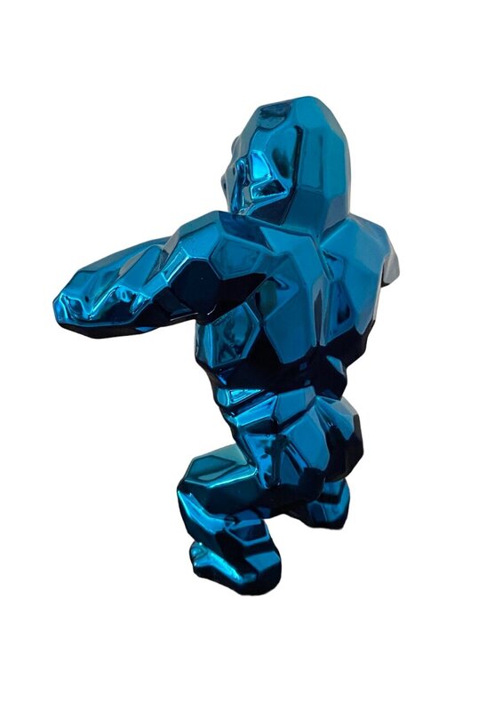 Kong Spirit (Blue Edition) by Richard Orlinski, 2019 (view 3)