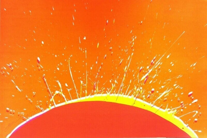 Soleil levant by Walasse Ting 丁雄泉, 1974