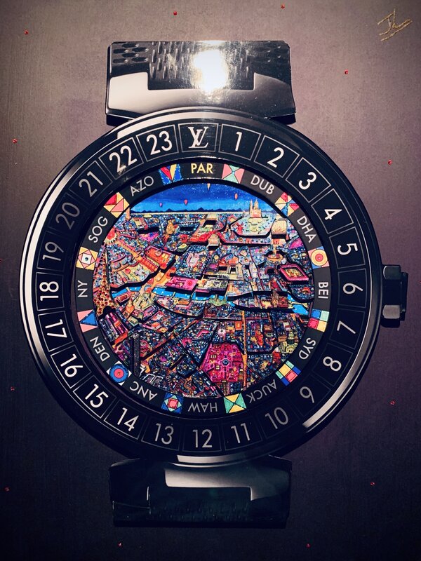 Louis Vuitton Paris 3D Watches de Johann Perathoner, 2020