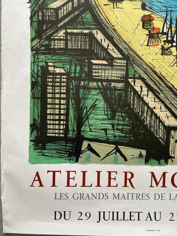 Les grands maîtres de la lithographie. La Baule de Bernard Buffet, 1979 (vue 3)