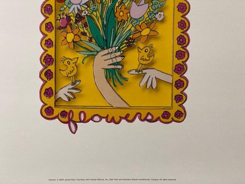 Flowers de James Rizzi, 2004 (vue 2)
