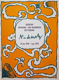 Museum Rotterdam de Pierre Alechinsky, 1974