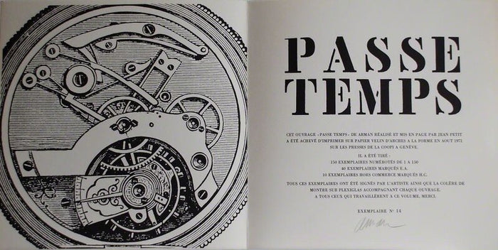 Passe Temps by Arman, 1971 (view 2)