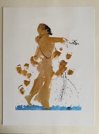 Christ walks on the Sea of Galilee (Mark 6:48-50) by Salvador Dalí, 1985 (view 2)