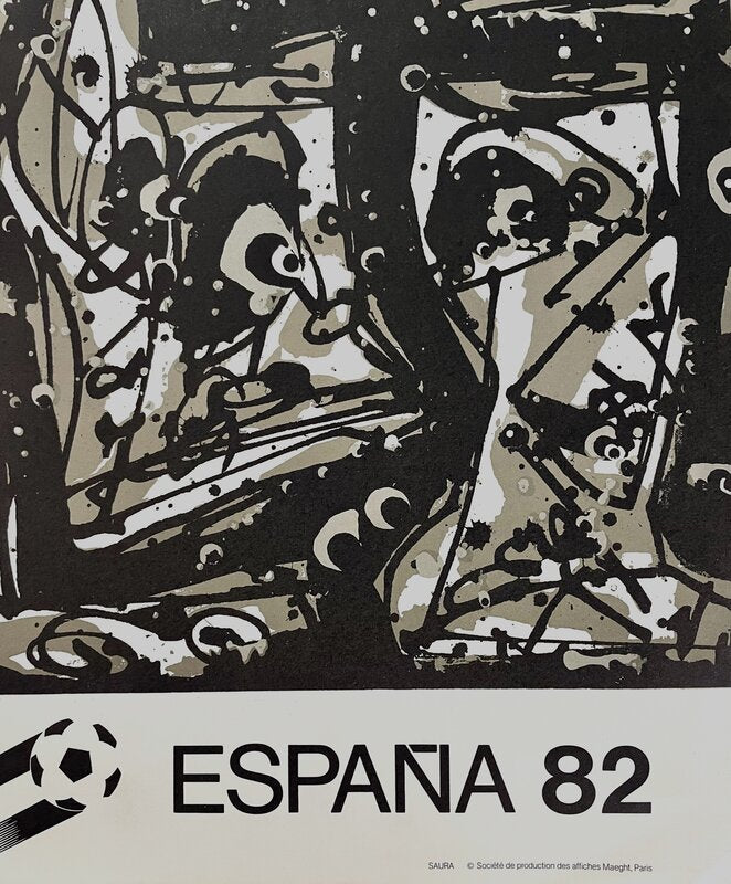 Sevilla - Copa del Mundo de futbol d'Antonio Saura, 1982 (vue 2)