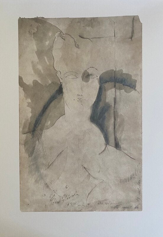 Ritratto di Veronica by Amedeo Modigliani, 1918