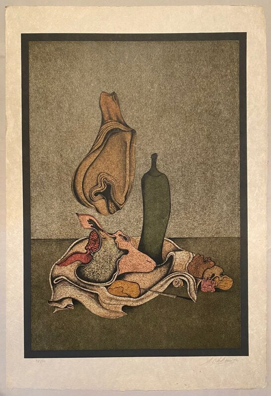 Nature morte de Mihail Chemiakin, 1979