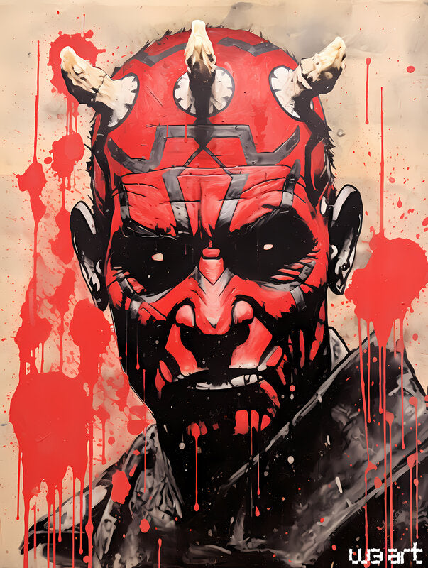 Obey to Maul Vintage de W3 ART, 2023