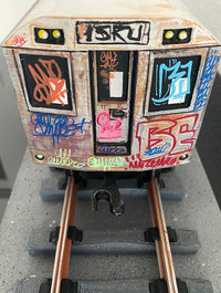 Wagon Graffiti d'Alberto Blanchart, 2023 (vue 5)