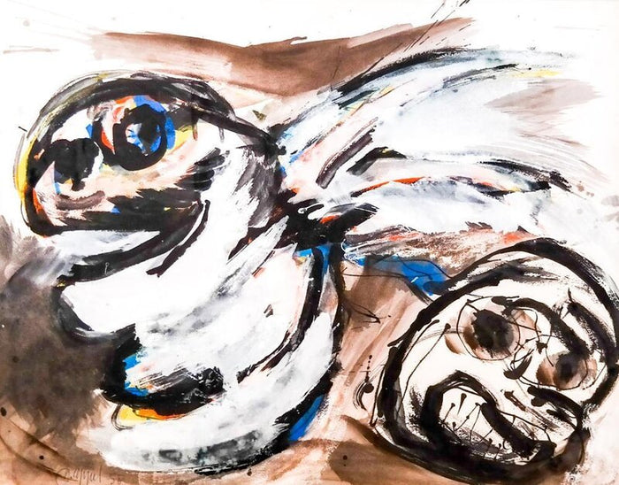 Untitled de Karel Appel, 1958