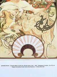 Biscuits Lefèvre-Utile d'Alphonse Mucha, 2023 (vue 3)
