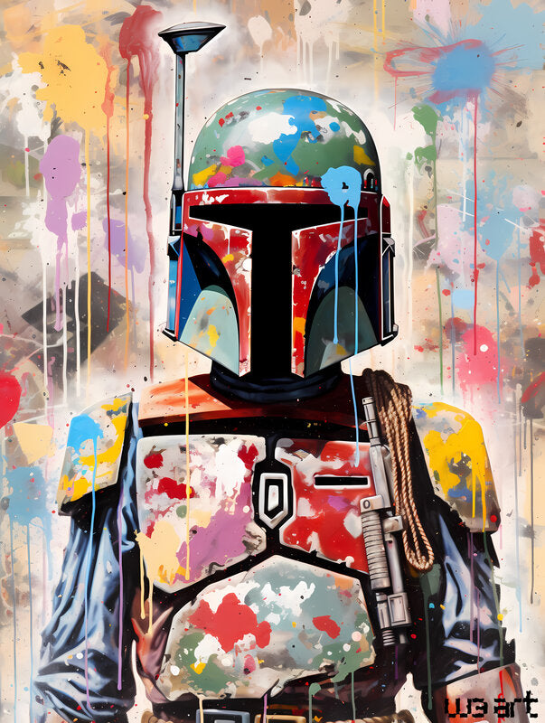 Boba Pop Vintage by W3 ART, 2023