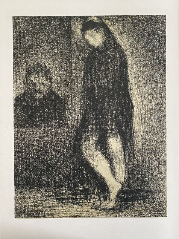 La banquiste de Georges Seurat, 1886