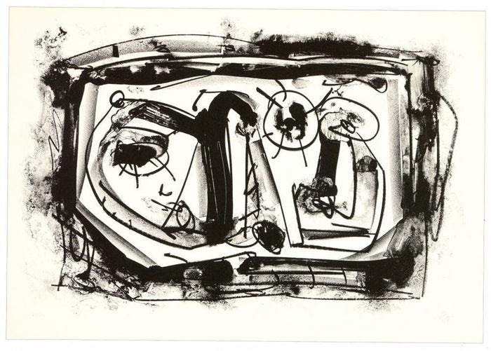 Suaire d'Antonio Saura, 1988