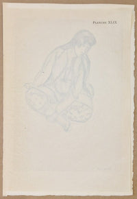 Cinquante Dessins, Planche XLIX de Henri Matisse, 1920 (vue 2)