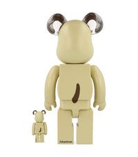 Bearbrick Gromit (Wallace & Gromit) 400% + 100% de BE@RBRICK, 2021 (vue 3)