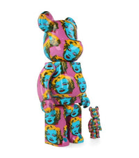 Bearbrick Andy Warhol Marilyn Monroe V2 400% + 100% de BE@RBRICK, 2022 (vue 2)