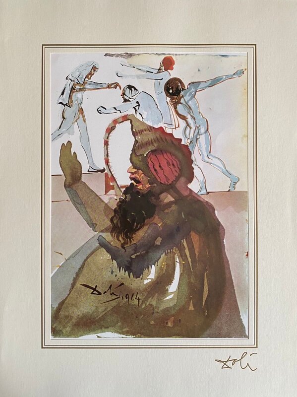 Joseph is sold by his brothers (Genesis 37:28, 34-36) by Salvador Dalí, 1985