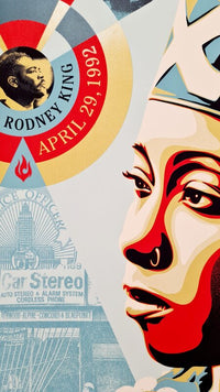 Eyes Of The King Verdict by Shepard Fairey, 2022 (view 2)