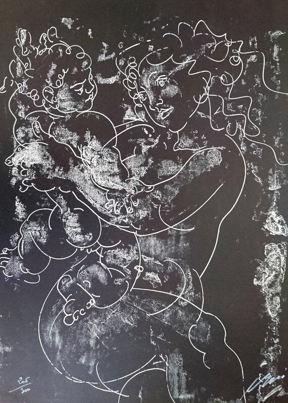 Maternity de Hans Erni, vers 1970
