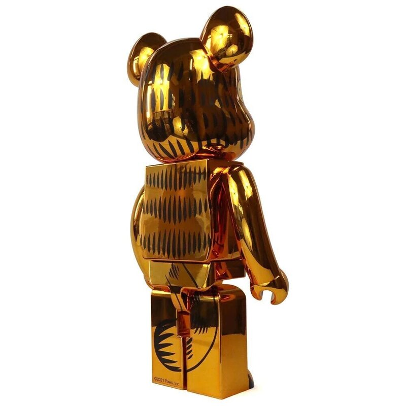 Garfield Chrome 1000% de BE@RBRICK, 2022 (vue 2)