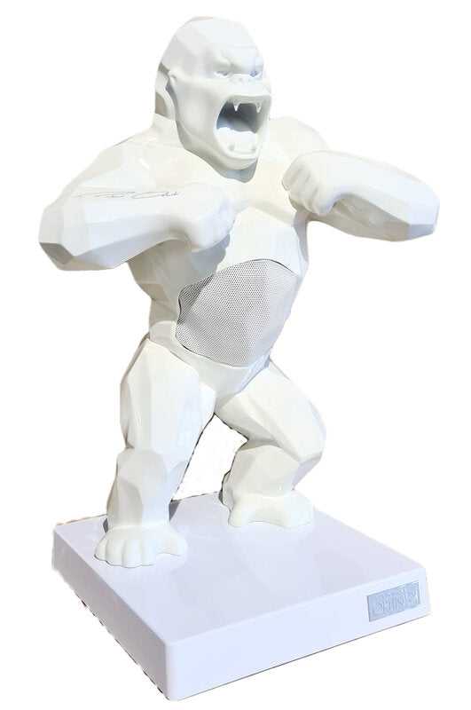 Wild Kong Speaker (White) de Richard Orlinski, 2020