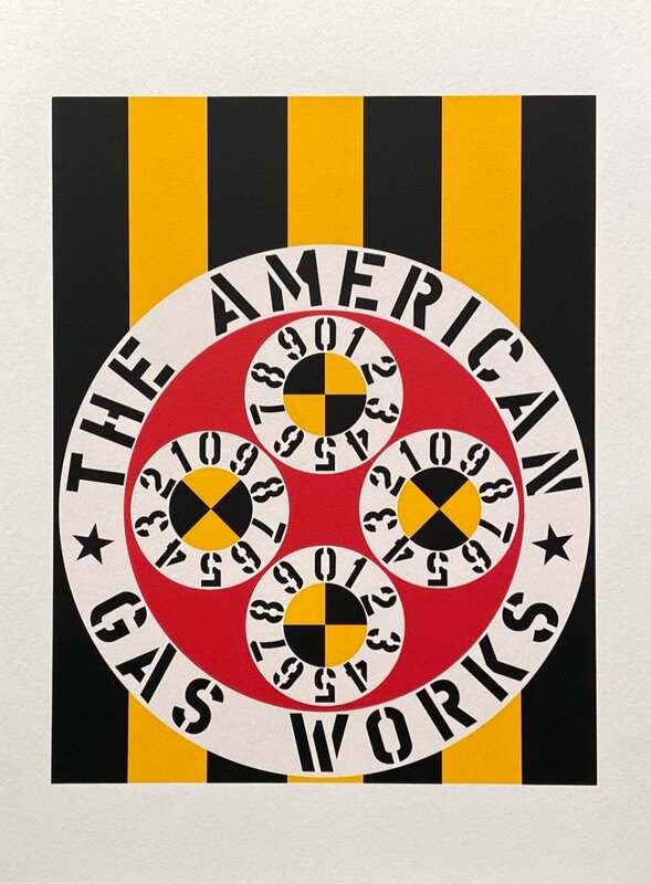 The American Gas Works by Robert Indiana, 1997