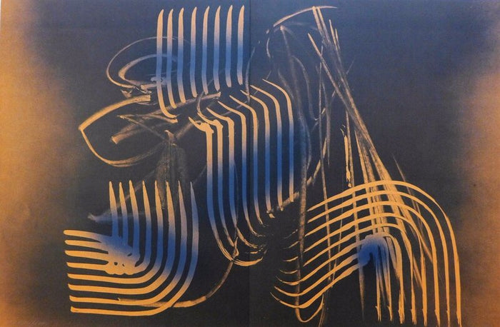 Farandole 7 by Hans Hartung, 1971