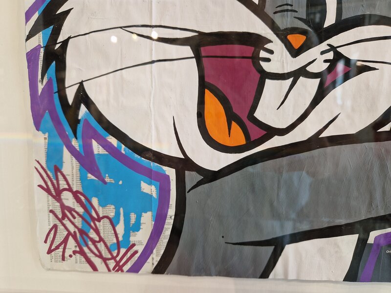 Bugs Bunny (Metro Map of Paris) de FAT, 2021 (vue 2)