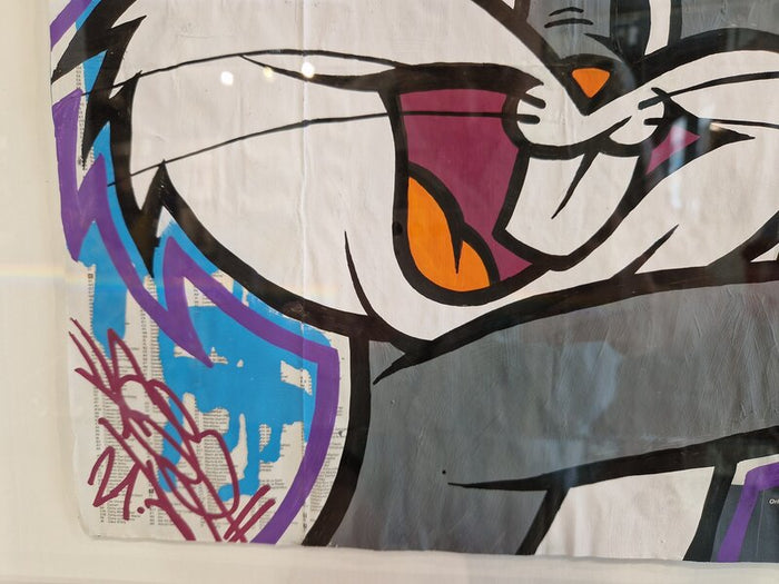 Bugs Bunny (Metro Map of Paris) de FAT, 2021 (vue 2)