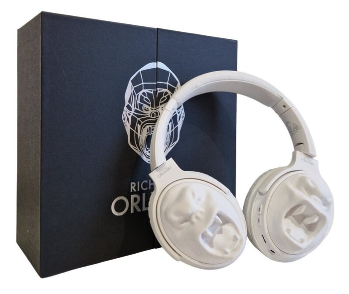Kong Headphone (White) by Richard Orlinski, 2022