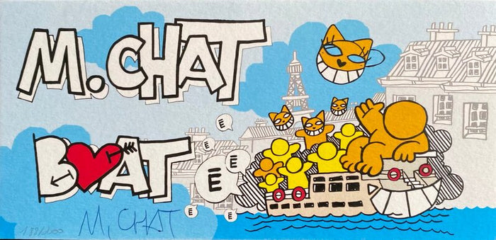 Chat Boat de M. Chat, vers 2019