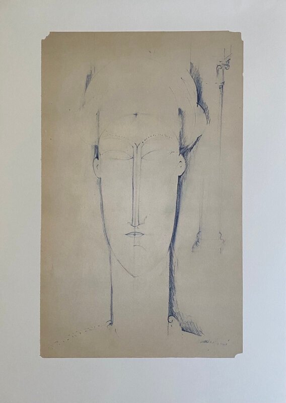 Cariatide d'Amedeo Modigliani, 1913