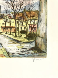 Vue de ville de Jean-Pierre Laurent, vers 1970 (vue 3)