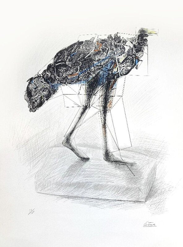 La poule by César, 1981