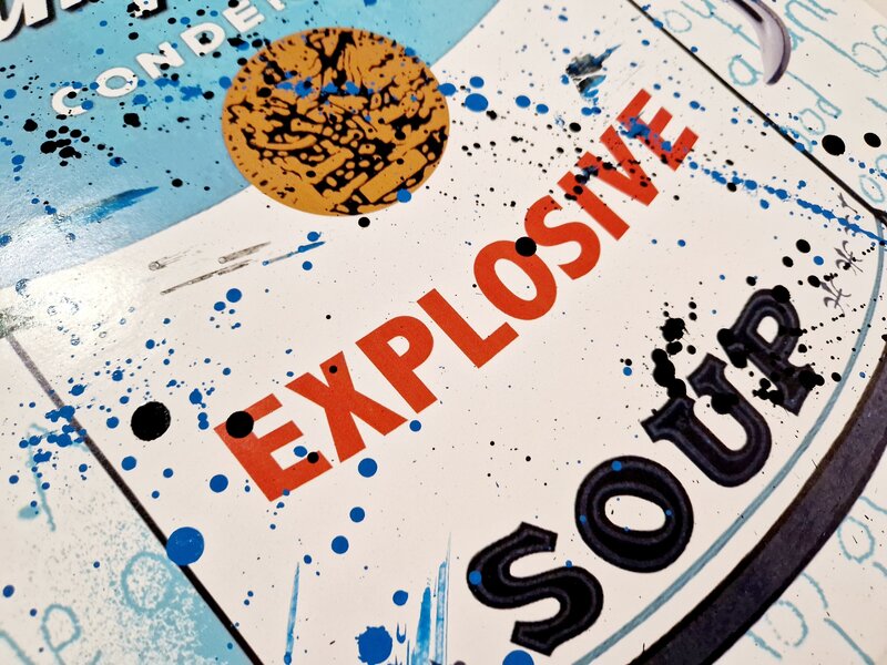 Explosive Cyan d'Aiiroh, 2015 (vue 2)