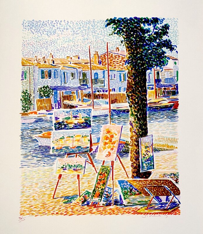Port Grimaud de Serge Mendjisky, 1969