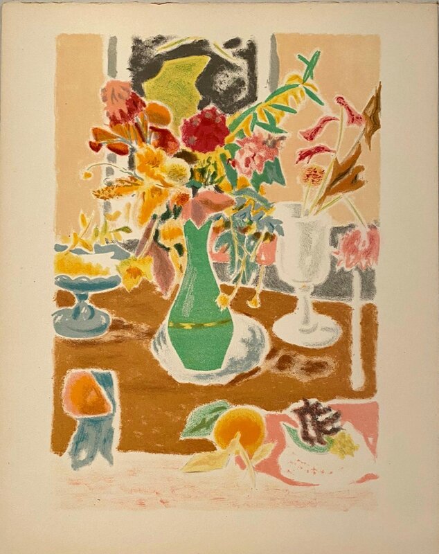 Vase de fleurs de Jules Cavaillès, 1958
