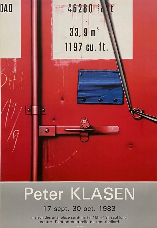 Montbeliard by Peter Klasen, 1983