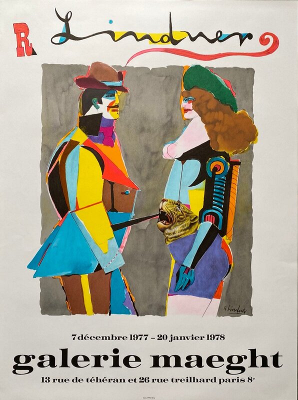 Galerie Maeght by Richard Lindner, 1977