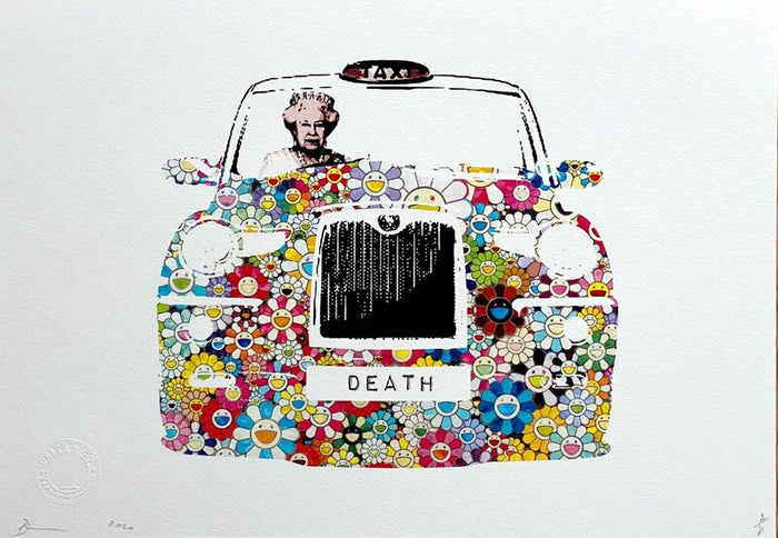 Queen in Murakami Car de Death NYC, 2020