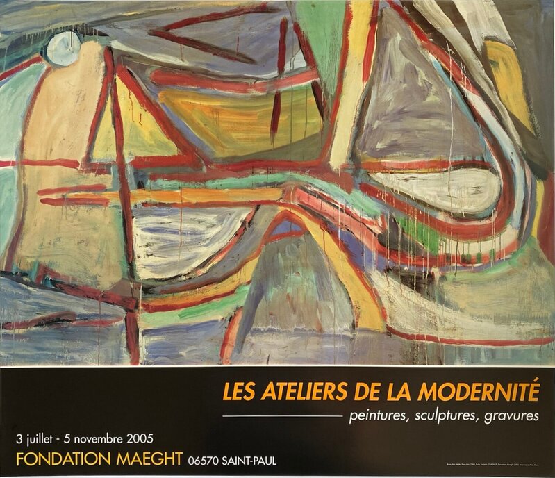 Les ateliers de la modernité de Bram van Velde, 2005